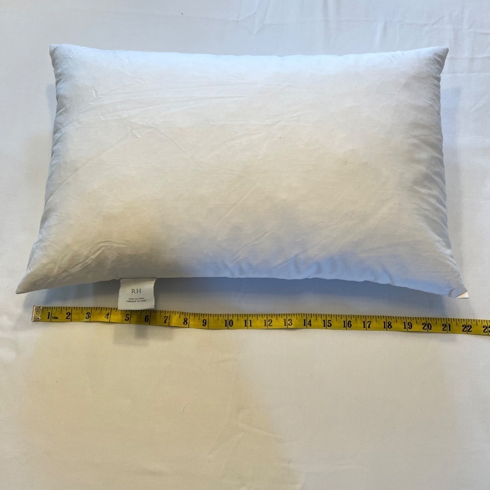 *FIRM PRICE* RESTORATION HARDWARE BROWN ITALIAN MOTTLED CHENILLE LUMBAR PILLOW - Picture 10 of 11